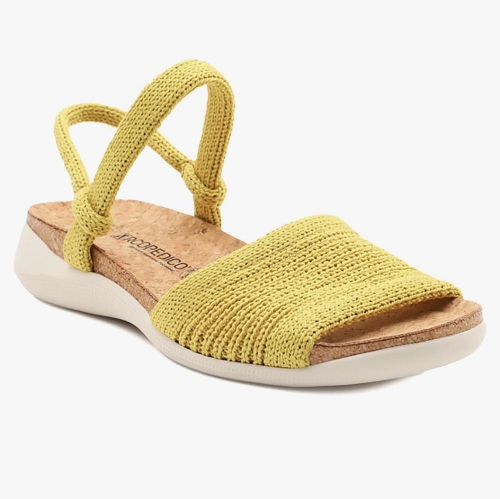 Arenal Sandle By Arcopedico SZ.40/9 Mustard
